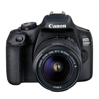 Canon EOS 2000D + EF-s 18-55 mm DC III Black